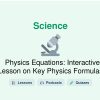 🎓 Physics Equations: Interactive Lesson on Key Physics Formulas