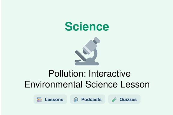 🎓 Pollution: Interactive Environmental Science Lesson