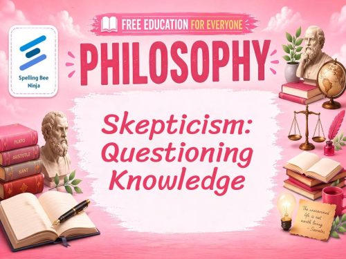 Skepticism Lesson: Questioning Knowledge and Beliefs